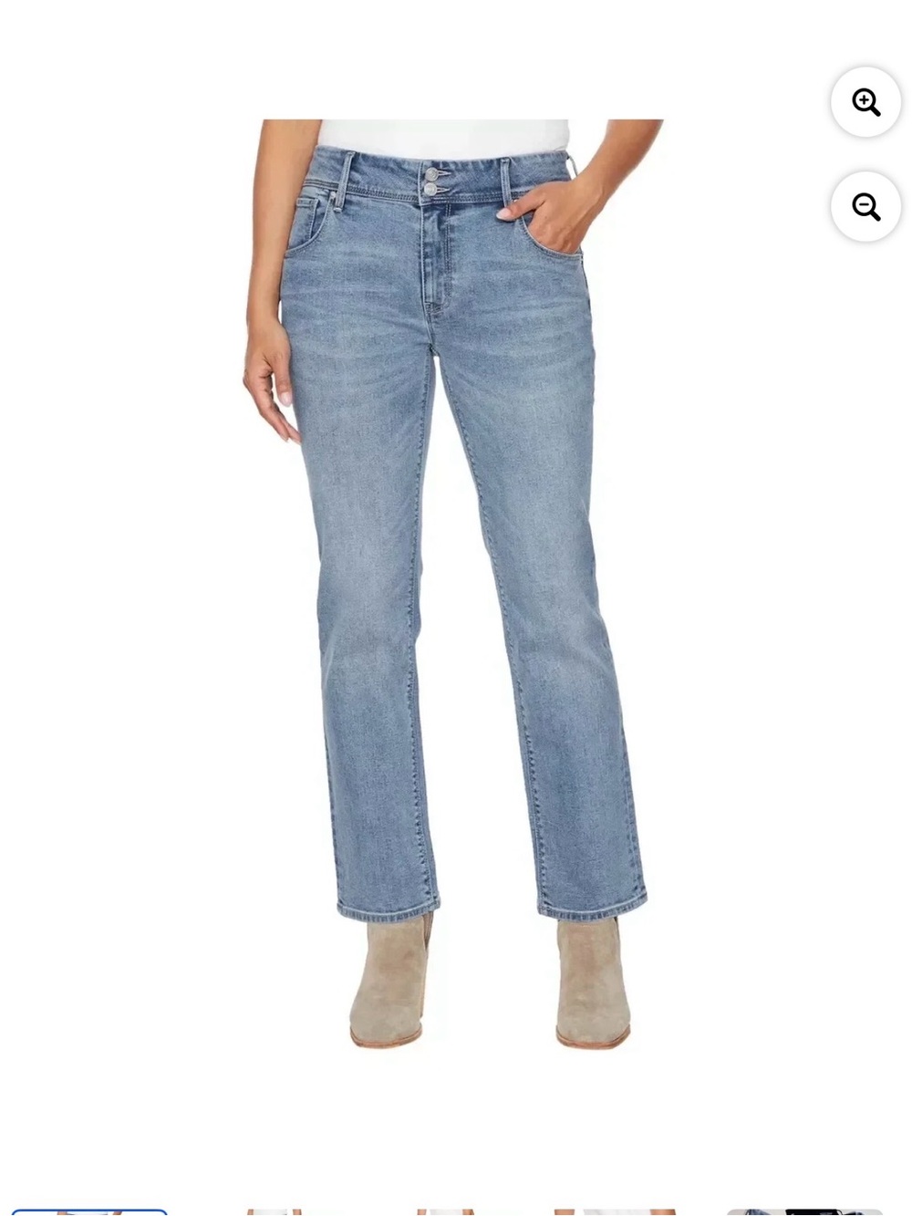 ✧ Hudson Jeans Icy Blue Straight Leg Jeans | Size 14 | Mid Rise ✧